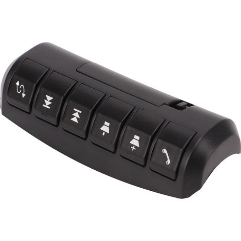 Télécommande multifonction sans fil à 6 touches pour lecteur DVD avec boutons au volant (1/5)