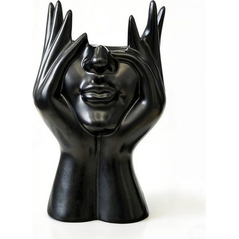 Scatola portaoggetti a forma di figura umana, design scandinavo, per camera studentesca, contenitore da scrivania per cancelleria, portapenne (1/4)