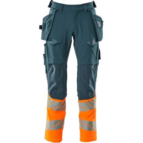 Pantalon de travail Mascot accelerate safe 19131 haute visibilité imperméable