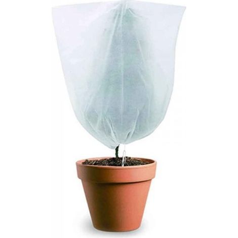 6 Pezzi Telo Protettivo Antigelo in TNT per Piante Resistente e Stabile Ideale per Protezione dal Freddo e Intemperie 80x60cm