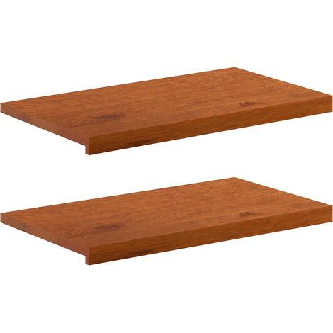 Appuis de fenêtre 2 pc Marron 70 x 30 x 2 cm – bureau