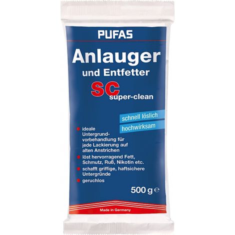 PUFAS Anlauger und Entfetter SC super-clean Pulver 500g 005002000