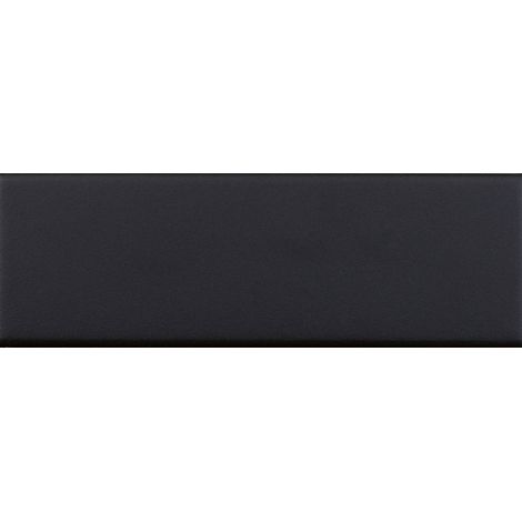 Carrelage grès cérame FÄRGBLOCK 15x5 cm Noir - Mat - boîte de 1 m2 - Gioia Materia