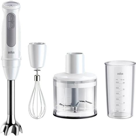 Braun MultiQuick 5 frullatore ad immersione bianco 1000 W Turbo