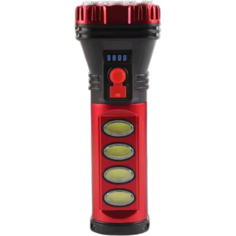 Torcia Solare Multifunzionale Batteria Integrata USB IP44 9LED (1/5)
