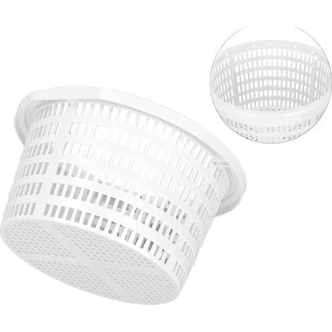 Panier Écumoire Piscine 18cm ABS pour robuste Anti-Colmatage(1pc) Matériau ABS pour robuste, anti-colmatage, protège la pour pompe, durée de vie prolongée, entretien réduit (1/5)