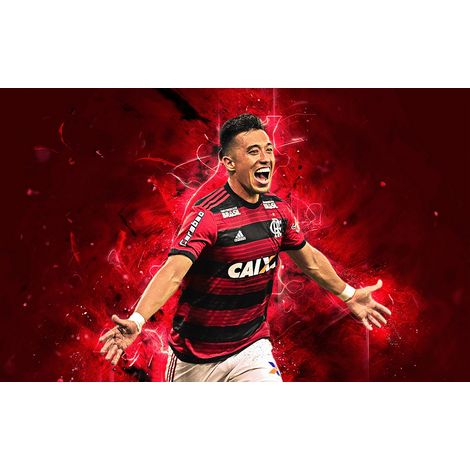 Papier peint panoramique Football - Joueur de Foot - 390 cm x 244 cm (1/2)