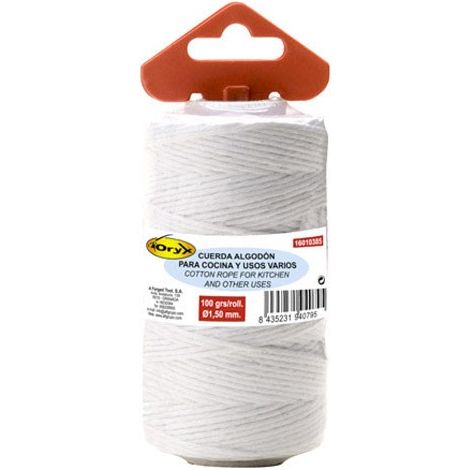 Corda di cotone da macellaio 100 gr. Rotolo Ø1,50 mm.