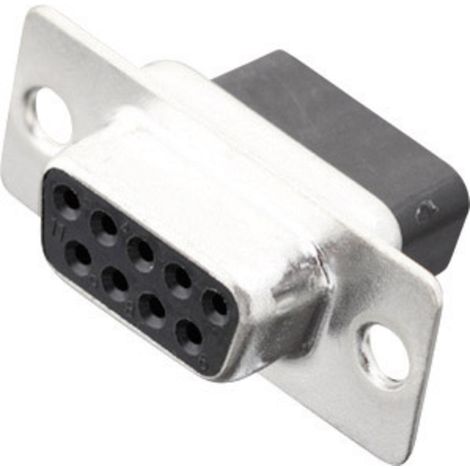 Embase SUB-D femelle 9 pôles MH Connectors 2101-0190-11 180 ° à sertir 1 pc(s)
