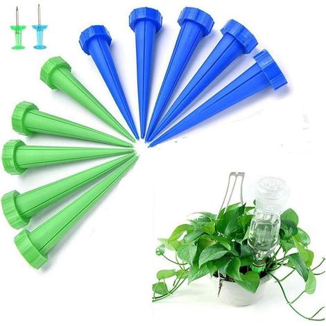 12 Pointes Arrosage Automatique – Système Goutte à Goutte pour Plantes Intérieur & Jardin (1/5)