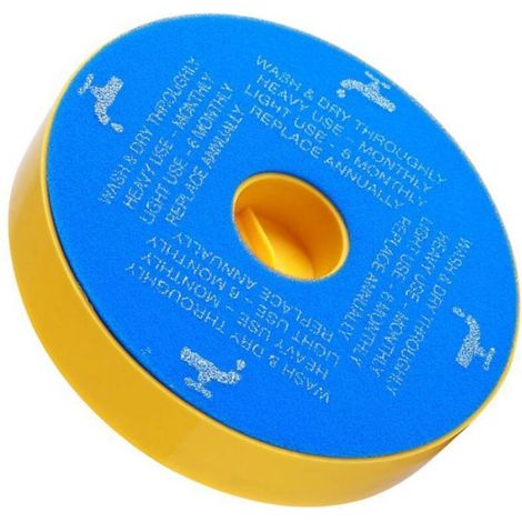 Filtre d'aspirateur Réutilisable Même épaisseur éponge Lavable Intérieur Prémoteur Filtre Accessoires de Nettoyage pour Dyson DC05 (1/4)