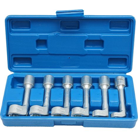 Set di chiavi tubolari per iniettori e condutture, dimensioni 12, 14, 16, 17, 18, 19 mm, Breckner Germany (1/5)