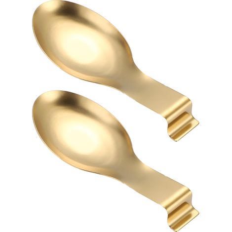 Spoon Rest - Stainless Steel - For Kitchen Counter Stove Top - Dishwasher Safe - 1 Piece (1/5)