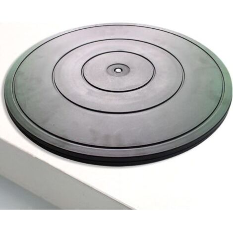 BUNTHAUS Universal-Plattenspieler (40 cm), 360° drehbar, TV-Schwenkhalterung, drehbarer Plattenspieler für DIY-Skulpturen, tragbare Pflanzen, Monitore, Drehplattform (1/5)