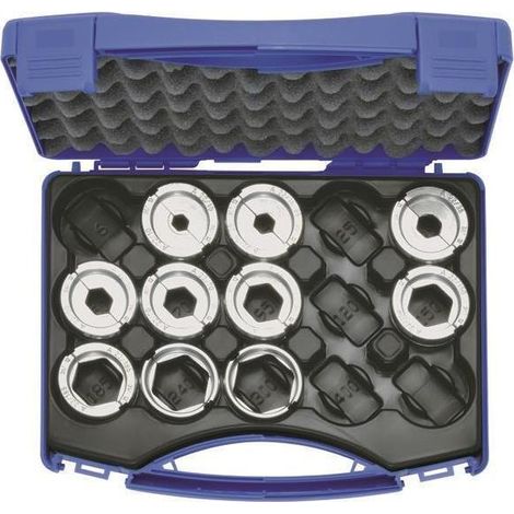 Klauke Kit de réparation électrique mallette noire 11 pièces