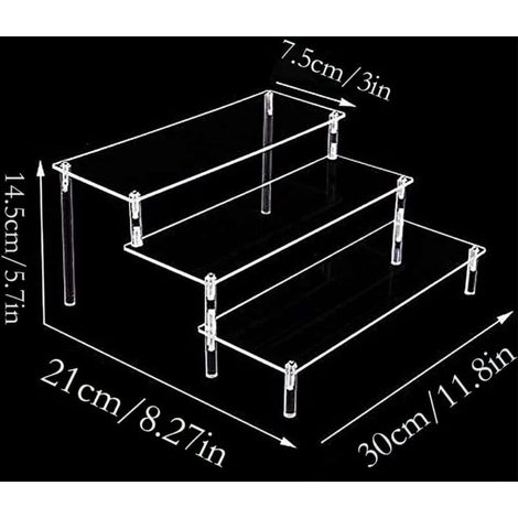 OKJHFD 10 Ensembles de Supports de Figurines d'action, Support de Support Transparent en Acrylique, Support de Figurine d'action, présentoir de Figurine d'anime en Acrylique Transparent OKJHFD 10 Ensembles de Supports de Figurines d'action, Support de Support Transparent en Acrylique, Support de Figurine d'action, présentoir de Figurine d'anime en Acrylique Transparent
