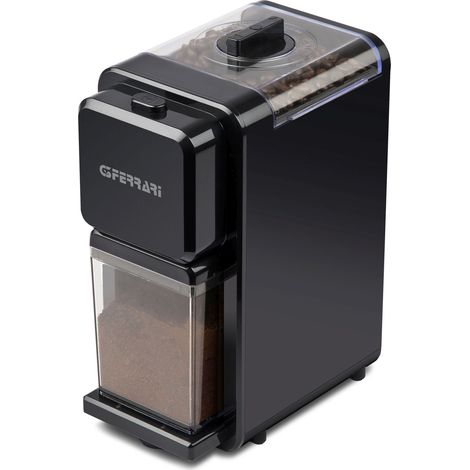 G3 ferrari g20129 aroma sì macinacaffè elettrico, 120 w, grandi capacità 100 g, 3 regolazioni di macinatura, funzionamento pulse, doppia sicurezza, nero (1/5)