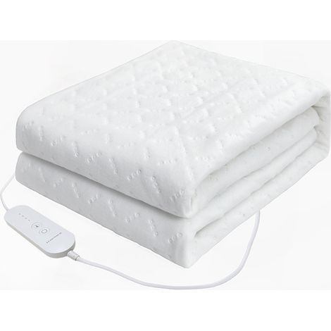 Freosen – Surmatelas chauffant 1 place 65W 150x80 cm – 4 niveaux de chaleur – Télécommande – Protection contre la surchauffe – Lavable à 30°C (1/5)