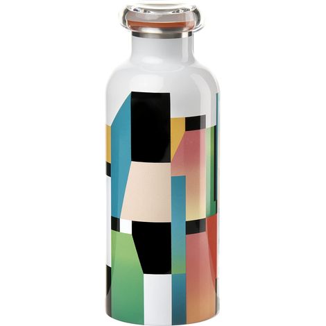 Guzzini - On The Go, STREET BOTTLE, Bottiglia Termica da Viaggio - Multicolore - Ø 7,3 x h21,2cm  500 cc - 1167D552 (1/5)