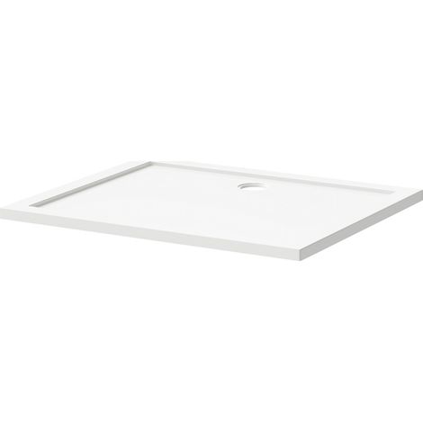 Pearlstone 1200mm x 1000mm x 40mm Rectangular Shower Tray (1/4)