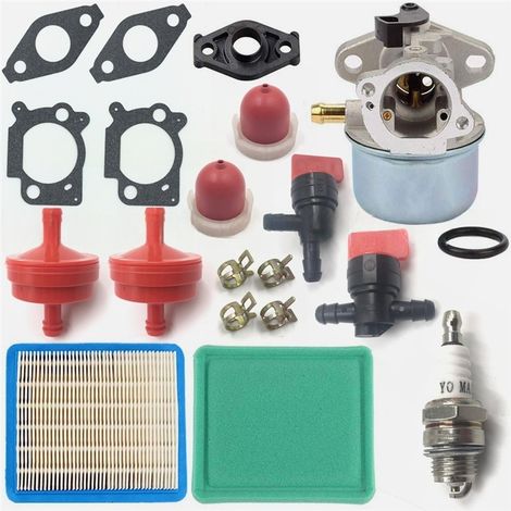 Kit carburateur 799868 filtre à air bougie pour tondeuse 698444