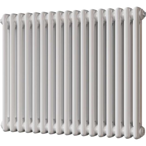Alpha - White Column Radiator H600mm x W768mm 2 Column