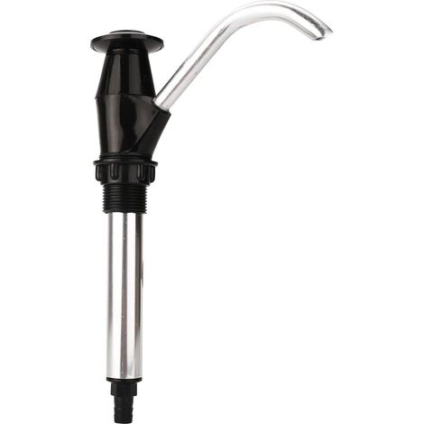 Pompe à eau manuelle, robinet d'évier, double action, pour camping-car, caravane, outil de remplacement-noir (1/5)
