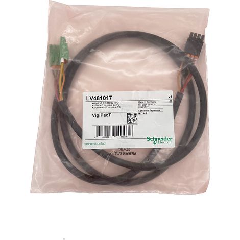 Kit di cablaggio, VigiPacT RHB, relè di protezione corrente differenziale di tipo B, lunghezza 1 m - LV481017