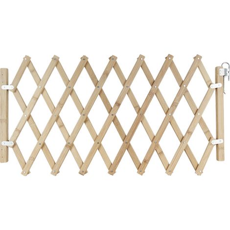 Lntyq Barriere Animaux - Bois Extensible 25 bis 110 cm (1/3)
