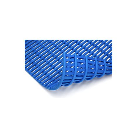 Estera sin PVC  rollo de 10 m  azul  anchura 800 mm
