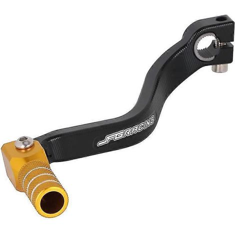 CNC-gefräster, klappbarer Schalthebel aus Aluminium für Suzuki DRZ400 S/SM-E, DRZ 400S (2000–2019) und RMX250 (1989–1998) – Gold (1/5)