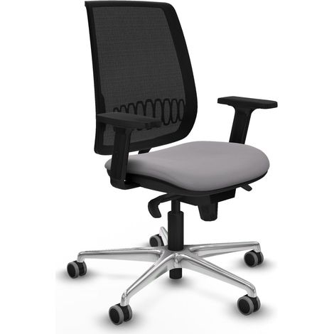 Sedia da ufficio piqueras y crespo modello ergonomico nero schiuma alta densità (1/2)