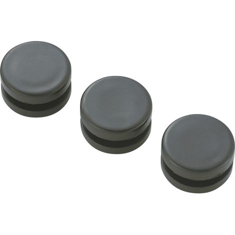 TRU COMPONENTS TC-GMCQR-1108203 Kabeldurchführung geschlossen  Klemm-Ø (max.) 7.8 mm Plattenstärke (