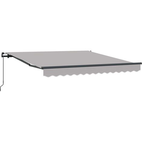 Maison Exclusive - Tenda Retrattile Grigio chiaro 300 x 250 cm