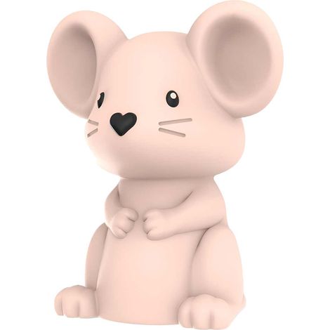 Veilleuse petit rat à défilement de couleurs 9 cm (1/3)