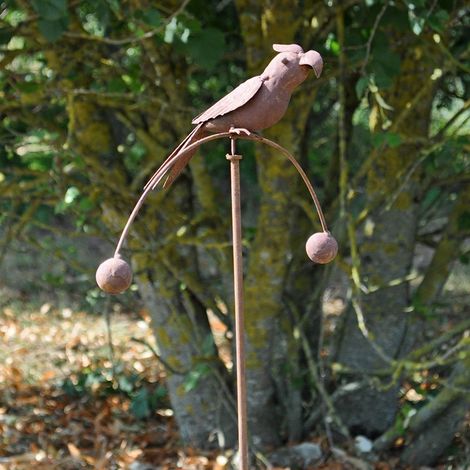 Tuteur mobile jardin Perruche 36x15x112cm (1/4)
