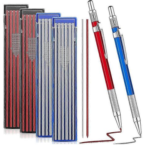 2 Lötstifte mit 48 Minen, Druckbleistifte, Lötmarker für Rohrkonstruktionen (1/5)