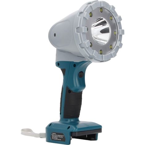 Tragbare LED-Arbeitsleuchte mit 3 Beleuchtungsmodi, schwenkbarem Kopf, für 14,4–21-V-Lithiumbatterie (1/5)