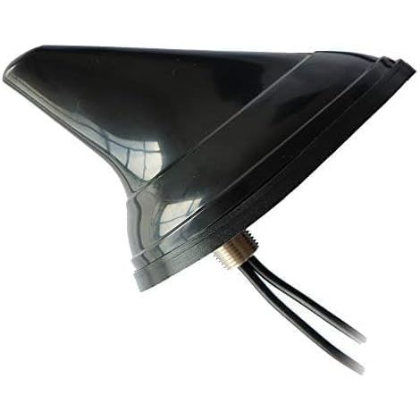 Antenne Combinée Aileron de Requin - Antenne GPS et 4G LTE Universelle pour Toit - Double Antenne Mobile GSM/3G/4G avec Câble 5m et Connecteur SMA - Pour Routeur, Véhicule, Auto, Camion, IoT (1/5)