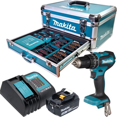 Taladro de percusión sin cable Makita DHP 485 Z 18 V 50 Nm sin escobillas solo - sin batería, sin cargador (1/5)