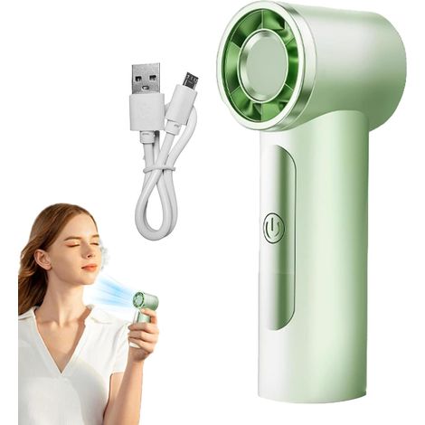 Handventilator Tragbar Leise Starker Wind Mini Fan für Reise Outdoor (1/5)