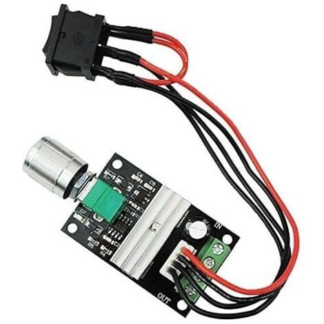 1PCS DC Motor Speed Controller PWM 6V 12V 24V 3A 80W Speed Adjustable Reversible Switch 1203BB DC Motor Driver Reversing (1/5)