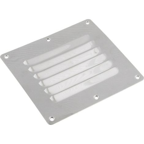 ISURE 120Grille d'aération en acier inoxydable 120, accessoires d'accastillage pour la marine et les yachts, 120120 mm, acier inoxydable 304, avec ventilation et dissipation de chaleur. (1/3)