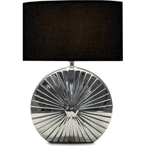 KONSIMO RITIM Tischlampe, Silber (1/4)
