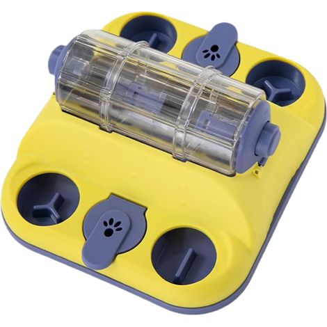 Jouet Distributeur de Friandises pour Chien Ralentisseur De Mangeoire Stimulant Et Interactif Jouets Éducatifs De Distribution De Friandises Destiné Aux Petits Et Moyens Animaux De (1/5)