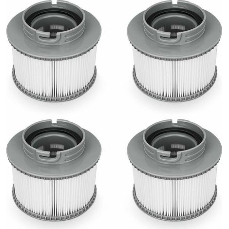 Tigrezy Lafiucy Ersatzfilter für MSPA FD2089, Filterkartuschenpumpe für Whirlpools und Spas, 4 Stück