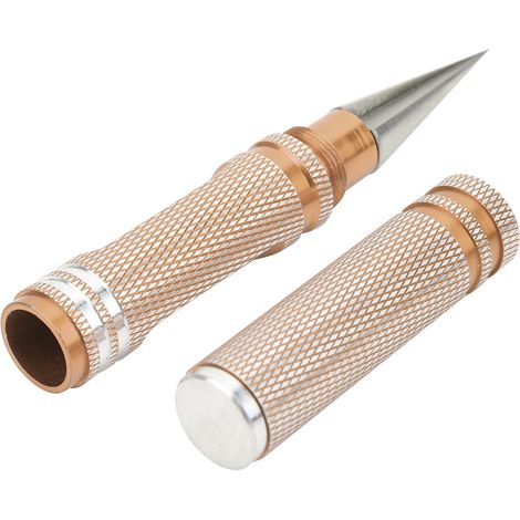 Outil universel de perforation en acier inoxydable de 0 à 14 mm pour carrosserie de voiture, compatible avec les voitures RC HSP (couleur or). (1/5)