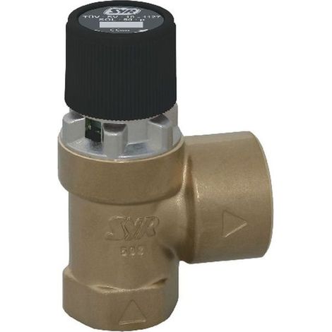 SYR Valvola di sicurezza solare 8115 DN 15, 3 bar, 8115.15.001
