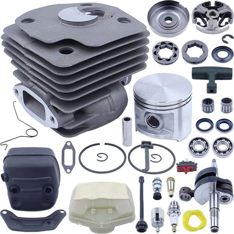 50mm Crankshaft Silencer Piston Repair Kit For Husqvarna 365 362 371 372 Chainsaw Part 503 90 92-71 503 93 93 72 (1/5)