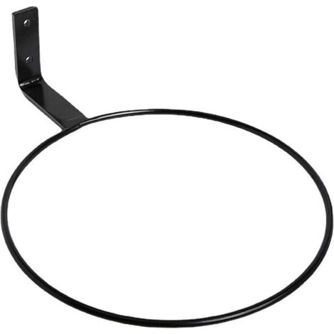 Set di 3 supporti da parete per vasi da fiori, anelli da giardino, supporti per cesti appesi per uso interno, balcone, casa, giardino (L)